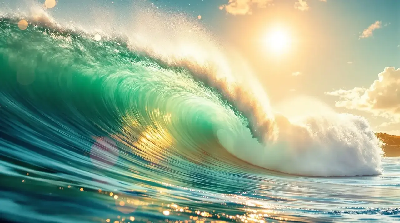 逐浪而行 轮播海报